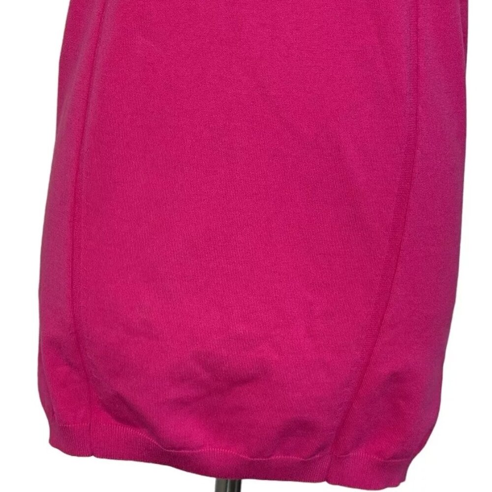 Dsquared2 Hot Pink Fuchsia Square Neck Mini Bodyc… - image 4